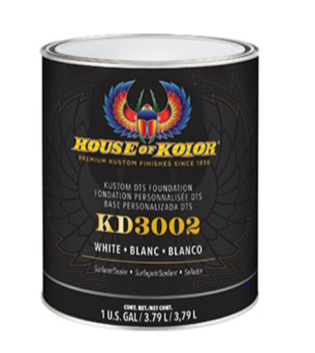 House of Kolor KD-3002 White Kustom DTS Foundation Surface