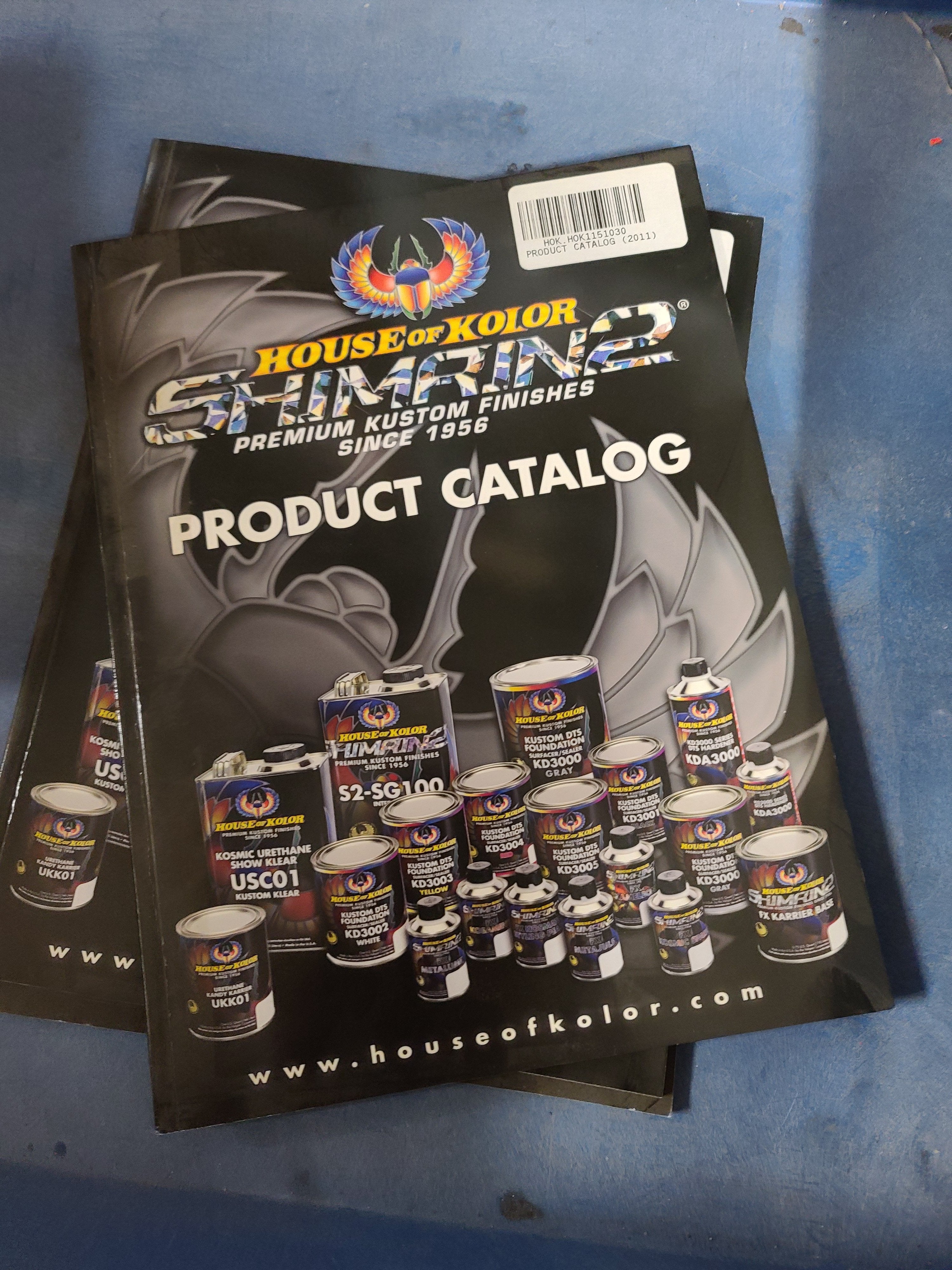 House of Kolor Shimrin 2 2011 Product Catalog House of 1000 Kolors