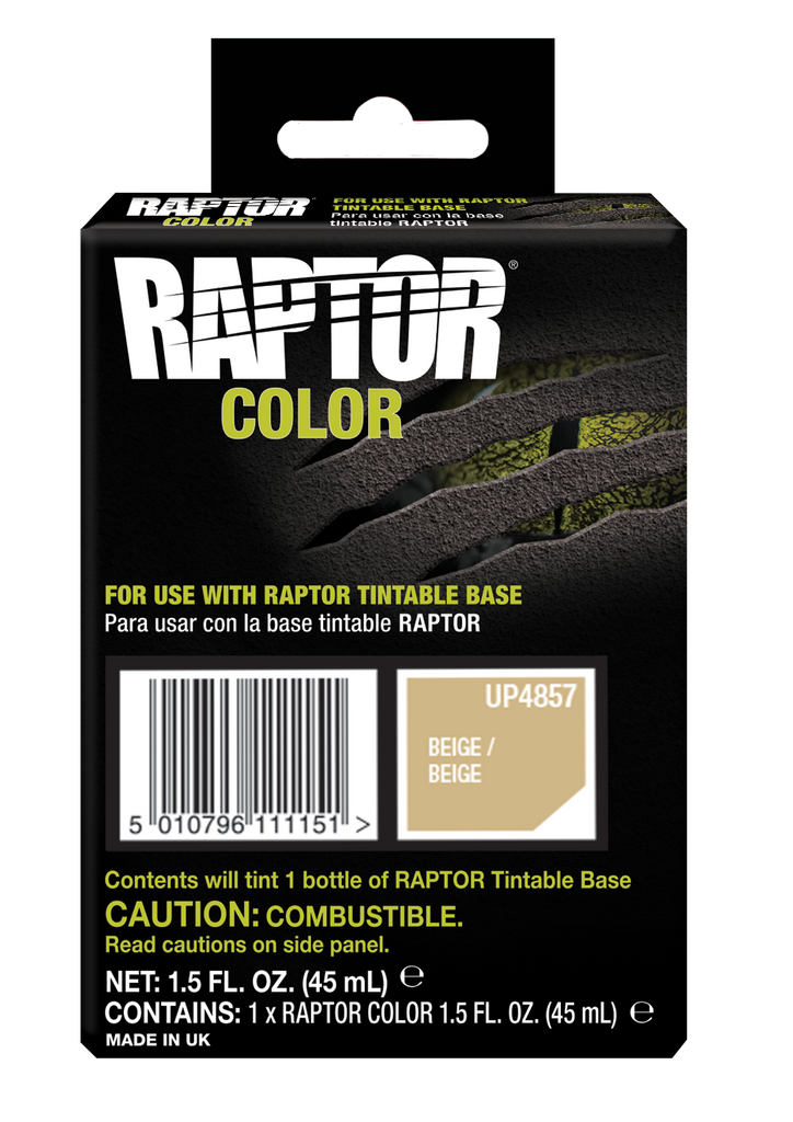 Upol 4857 Raptor Beige Color Tint Pouch For 1L Truck Bed Liner Kit upol-4857-raptor-beige-color-tint-pouch-for-1l-truck-bed-liner-kit