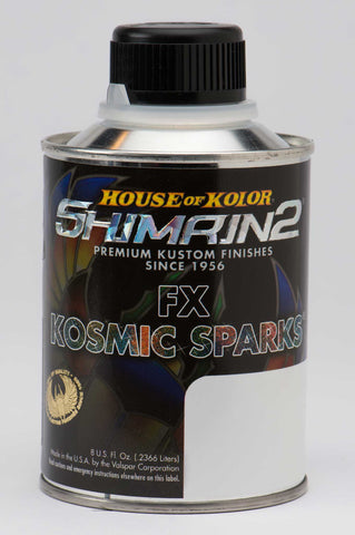 House of Kolor S2-FX-65 Shimrin2 SummerTime Green Kosmic Sparks Pearl Effect Pac FX65