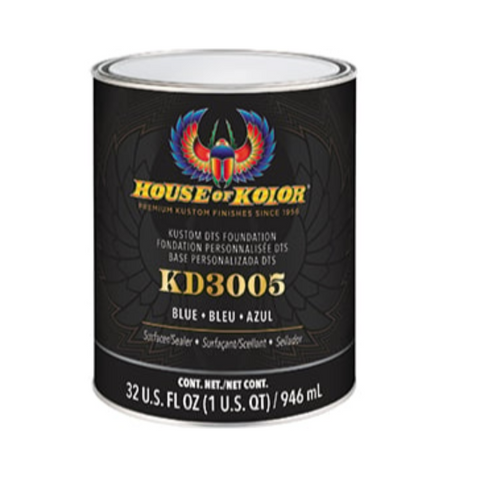 House of Kolor KD-3005 Blue Kustom DTS Foundation Surface Sealer KD3005