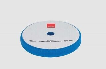 COARSE ROTARY FOAM PADS (BLUE) 180MM
