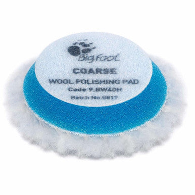 Rupes BLUE WOOL POLISHING PAD COARSE - 130MM