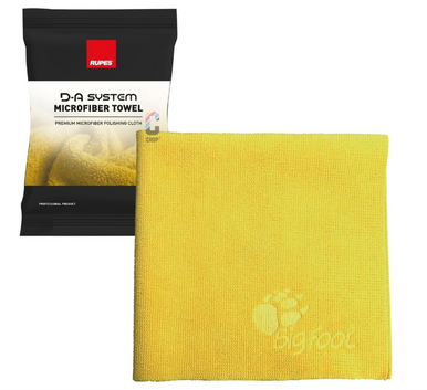 MICROFIBER TOWEL, YELLOW, 16"X16"