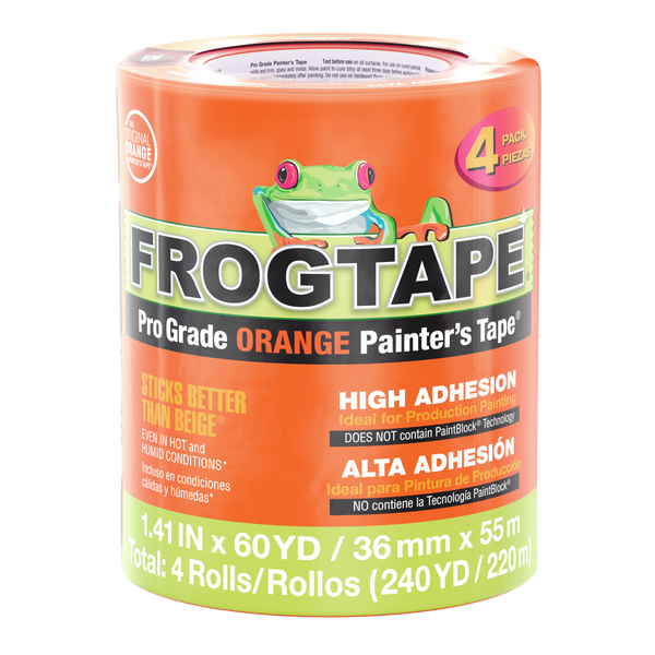 FrogTape Pro Grade Orange Painter’s Tape - 2 in - Case of 24 product image