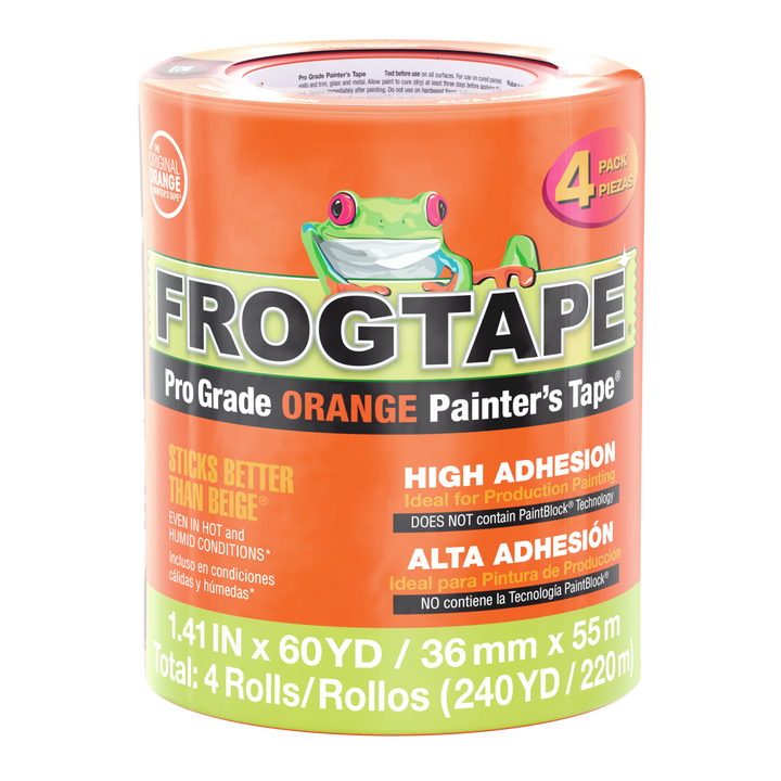 FrogTape Pro Grade Orange Painter’s Tape - 2 in - Case of 24 product image