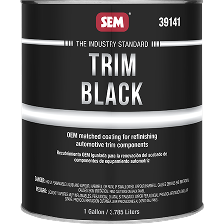 SEM Trim Black 3914 (Standard and Low VOC Options) – House of 1000 Kolors