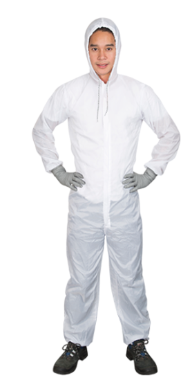 HUD Refinishing Hooded White Spray Suit