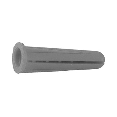 Au-ve-co® 10005 Anchor, #4 to #6 Dia, 3/16 in Drill, Plastic