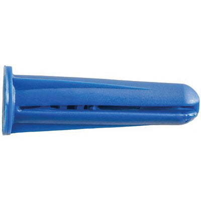 Au-ve-co® 10006 Anchor, #10 to #12 Dia, 1/4 in Drill, Plastic