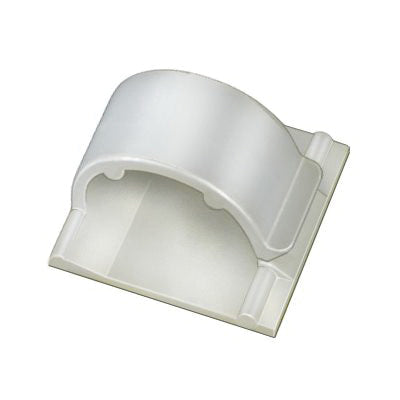 Au-ve-co® 10059 Cable Clip With Adhesive Backed, 9/16 to 3/4 in Conduit/Cable, Nylon