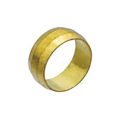 Au-ve-co® 103 Fitting Sleeve, 1/4 in Compression, Brass