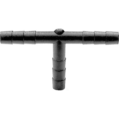 Au-ve-co® 11229 Hose Fitting Tee Connector, 1/2 in Barbed x 1/2 in Barbed x 1/2 in Barbed, Nylon