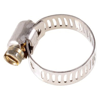 Au-ve-co® 10221 Mini Hose Clamp, 1/2 in Minimum Clamp Diameter, 7/8 in Maximum Clamp Diameter, Stainless Steel/Steel