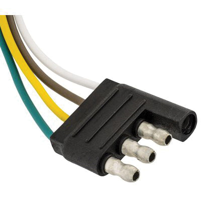 Au-ve-co® 10222 4-Way Harness Connector, 12 in OAL, Male, 18 AWG Wire