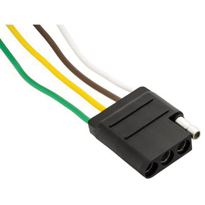 Au-ve-co® 10223 Male Harness Connector, 12 in OAL, 4 -Wire, 18 AWG Wire
