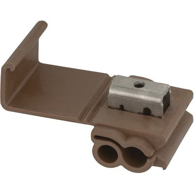 Au-ve-co® 10385 Self-Stripping Electrical Connector, Tan