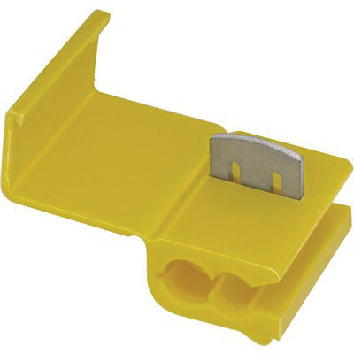 Au-ve-co® 10386 Self-Stripping Electrical Connector, Yellow