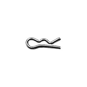 Au-ve-co® 10390 Internal Hair Cotter Pin, 7/64 in Dia, 3/4 in OAL, Zinc-Plated