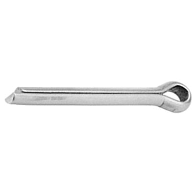 Au-ve-co® 10553 Cotter Pin, 2 mm Dia, 18 mm OAL, Steel