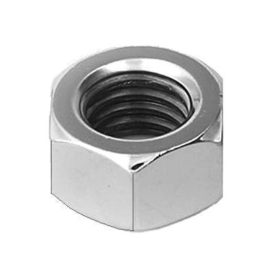 Au-ve-co® 14797 Hex Nut, M10x1.25 Thread, Heat Treated Steel, Zinc-Plated