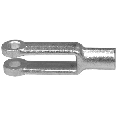 Au-ve-co® 10742 Brake Yoke, 5/8-18 Thread, 1-3/16 in L Thread, 11/16 in W Between Inner Arms, 4-15/16 in OAL