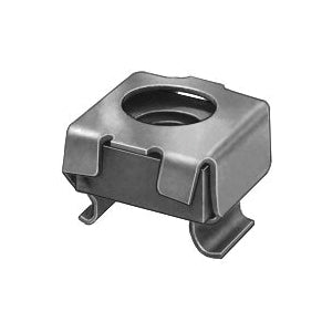Au-ve-co® 10773 Cage Nut, Imperial, 1/4-20 Thread, 0.064 to 0.105 in Thick Panel, Phosphate-Plated