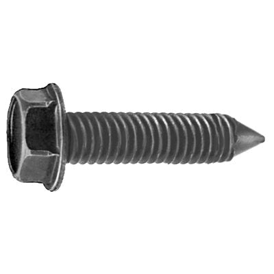 Au-ve-co® 11061 Body Bolt, System of Measurement: Imperial, 5/16-18 Thread, 1-1/4 in L, Hex Washer Head, 1/2 in Head