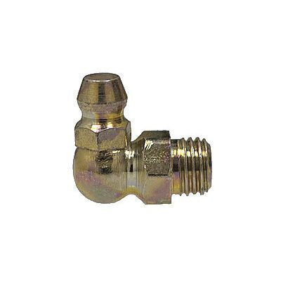 Au-ve-co® 11099 Grease Fitting, M8x1 Thread, Plated, 18 mm OAL