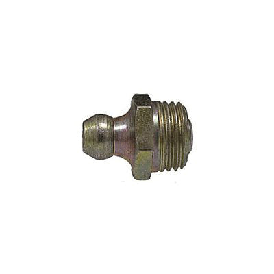 Au-ve-co® 15131 Grease Fitting, M10x1 Thread, Plated, 19 mm OAL