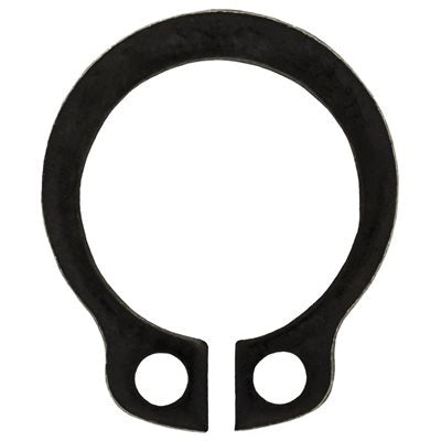 Au-ve-co® 11500 External Retaining Ring, 10 mm Dia Shaft, 9.6 mm Dia Groove, Oil/Phosphate-Coated