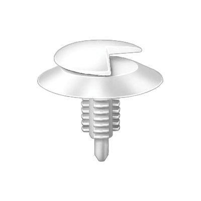 Au-ve-co® 11678 Double Head Door Trim Panel Retainer, System of Measurement: Imperial, Nylon