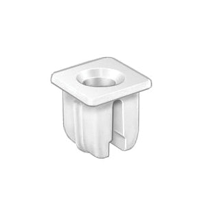 Au-ve-co® 11697 Nut, System of Measurement: Imperial, #8 Thread, Nylon