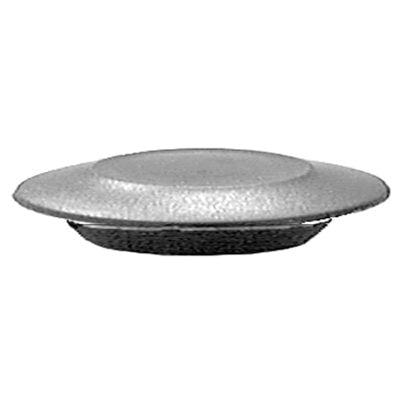 Au-ve-co® 11749 Flush Sheet Metal Plug, 1-7/16 in Dia Head, 26 ga Max Panel Thickness, Fits Hole Size: 1 in, Black