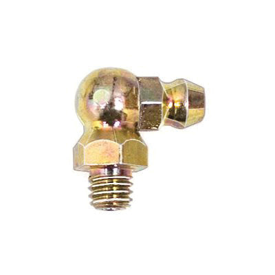 Au-ve-co® 15135 Grease Fitting, M6x1 Thread, Plated, 18 mm OAL