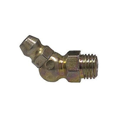 Au-ve-co® 11777 Grease Fitting, M8x1 Thread, Plated, 23 mm OAL