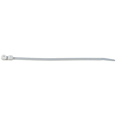Au-ve-co® 11963 Cable Tie With Hole, 120 lb Tensile Strength, 13 in L, 9/32 in W, Nylon