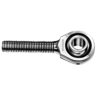 Au-ve-co® 12268 Male Rod End Ball Joint, 1.562 in OAL, Low Carbon Steel, Dichromate