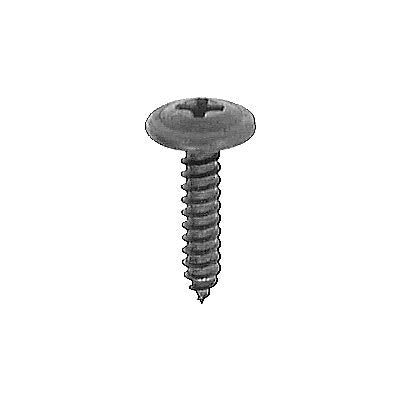 Au-ve-co® 12060 Tapping Screw, System of Measurement: Metric, M4.2x1.41 Thread, 20 mm L, Washer Head, Phillips® Drive