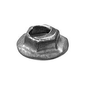 Au-ve-co® 12117 Thread Cutting Nut, System of Measurement: Metric, 11 mm Width Across Flat, Zinc