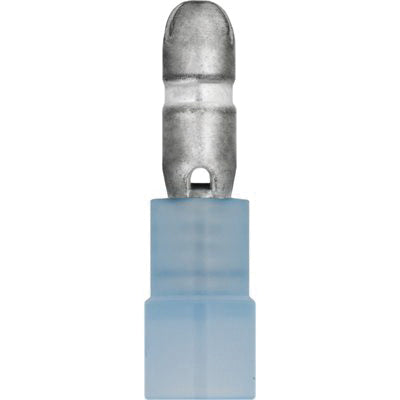 Au-ve-co® 12146 Solderless Terminal Snap Plug, Nylon Insulation, Blue