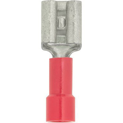 Au-ve-co® 12155 Female Quick Connect Solderless Terminal, 22 to 18 AWG Wire