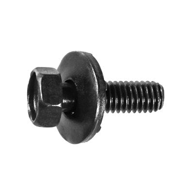 Au-ve-co® 12322 Bolt, System of Measurement: Metric, M6x1 Thread, 20 mm L, Hex, Sems® Head, 10 mm Head