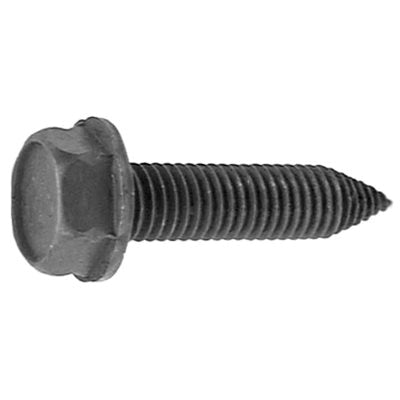 Au-ve-co® 12348 Body Bolt, System of Measurement: Metric, M8x1.25 Thread, 30 mm L, Hex Washer Head, 13 mm Head