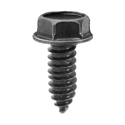 Au-ve-co® 12350 Tapping Screw, System of Measurement: Metric, M8x2.12 Thread, 20 mm L, Hex Washer Head