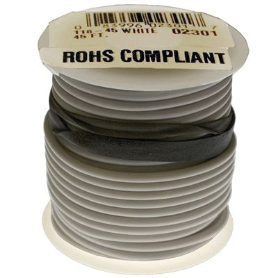 Au-ve-co® 12420 Primary Wire, 14 ga Conductor, Stranded, 25 ft L, 0.117 in OD
