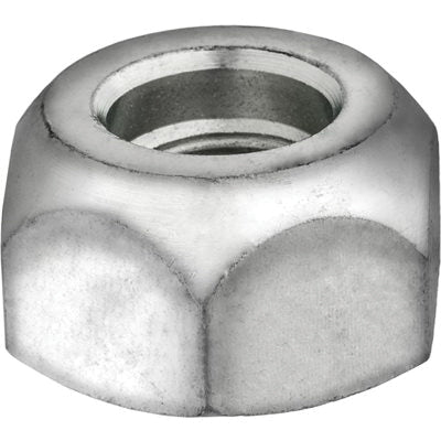 Au-ve-co® 12524 Wheel Nut, System of Measurement: Imperial, 3/4-16 Thread, 1-1/2 in Width Across Flat, 7/8 in H, Zinc