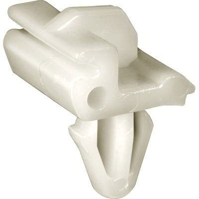 Au-ve-co® 12585 Side Window Molding Clip, 12 mm L, Nylon, White