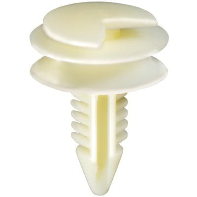 Au-ve-co® 12737 Triple Head Door Panel Retainer, System of Measurement: Imperial, Nylon