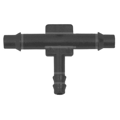 Au-ve-co® 12926 Tee Connector, 3/16 in 1/8 in 3/16 in, Nylon